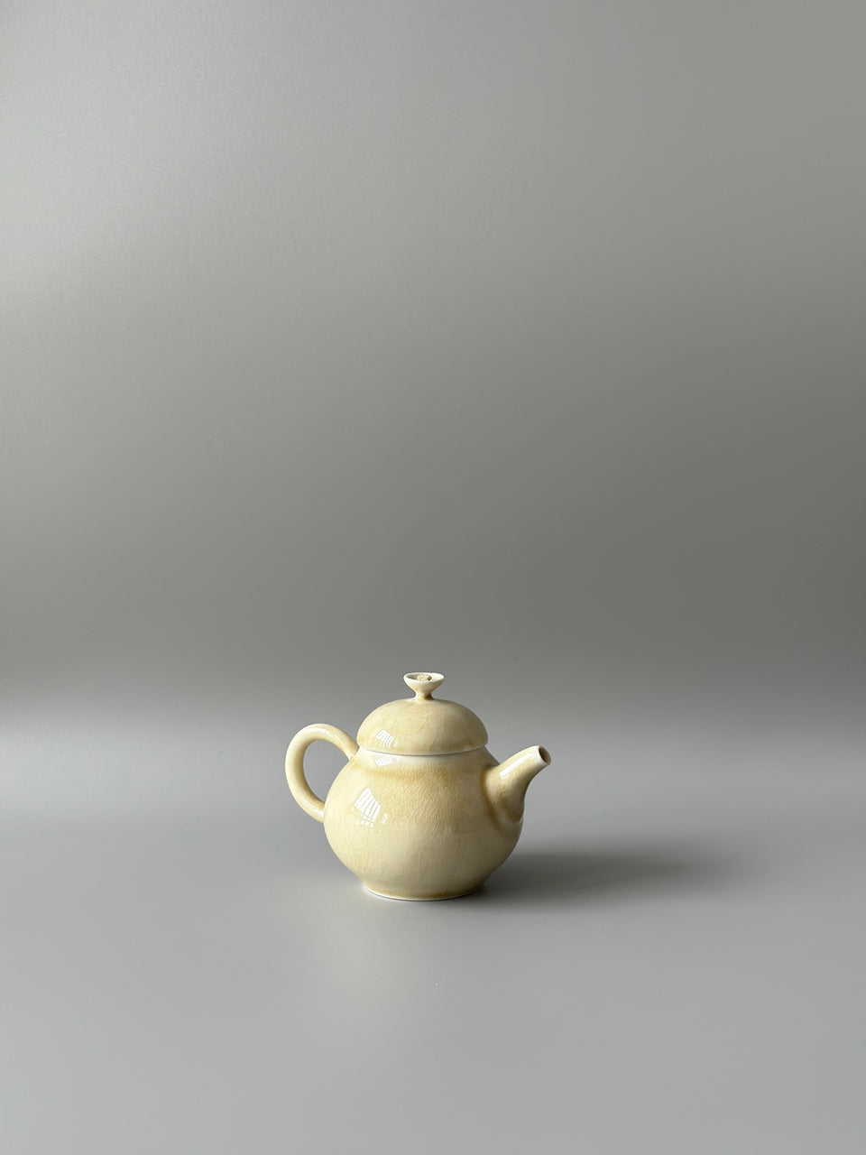 Petal Earthy Yellow Teapot