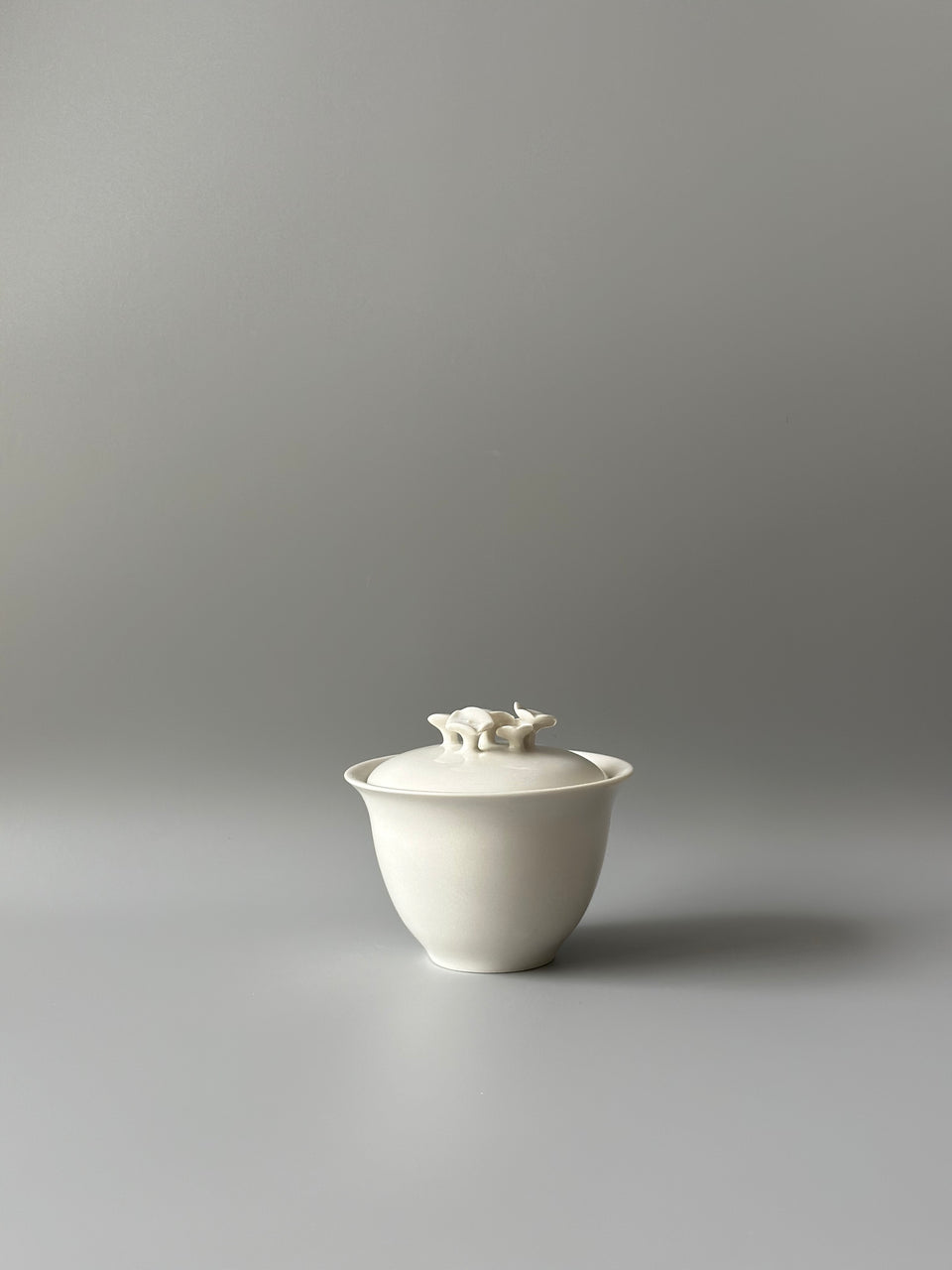 Petals Pure White Gaiwan