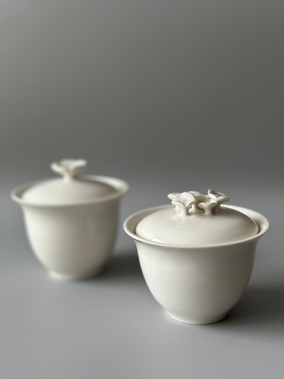 Petals Pure White Gaiwan